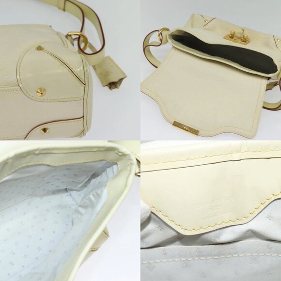 LOUIS VUITTON Suhari Resensual Shoulder Bag White M95845 LV Auth 123753 - Picture 16 of 16